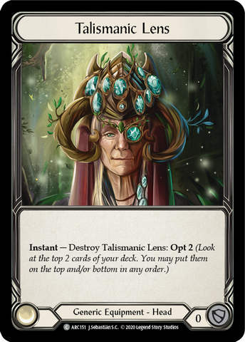Talismanic Lens [U-ARC151] Unlimited Normal