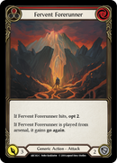 Fervent Forerunner (Red) [ARC182-C] 1st Edition Rainbow Foil