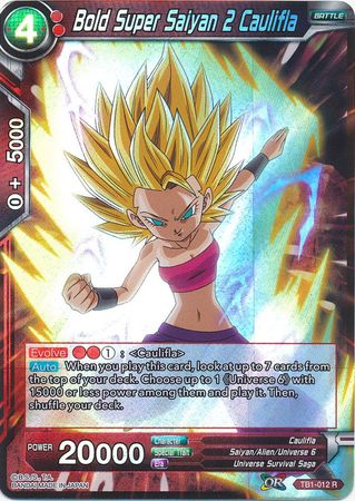 Bold Super Saiyan 2 Caulifla [TB1-012]