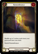 Remembrance [WTR163-S] Alpha Print Rainbow Foil