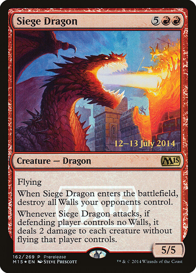 Siege Dragon [Magic 2015 Promos]