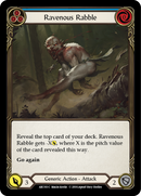 Ravenous Rabble (Blue) [ARC193-C] 1st Edition Rainbow Foil