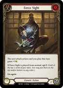 Force Sight (Red) [ARC206-C] 1st Edition Normal