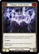 Whisper of the Oracle (Blue) [ARC217-C] 1st Edition Rainbow Foil