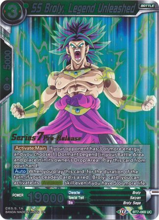 SS Broly, Legend Unleashed (Assault of the Saiyans) [BT7-069_PR]
