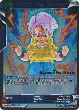 Trunks, the Sweeper (Assault of the Saiyans) [BT7-032_PR]