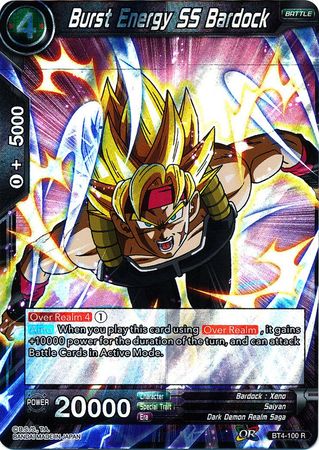 Burst Energy SS Bardock [BT4-100]