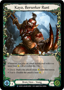 Kayo, Berserker Runt [U-CRU002-RF] Unlimited Rainbow Foil