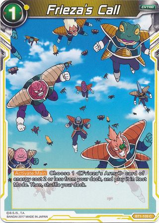Frieza's Call (2017) [BT1-109]