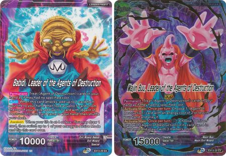 Babidi, Leader of the Agents of Destruction // Majin Buu, Leader of the Agents of Destruction [EX13-29]