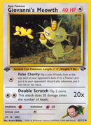 Giovanni's Meowth (43/132) [Gym Challenge 1st Edition]