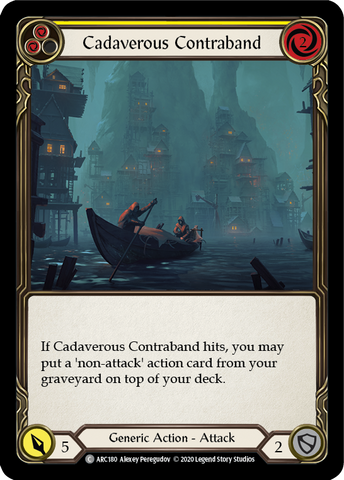 Cadaverous Contraband (Yellow) [U-ARC180] Unlimited Normal