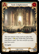 Seek Enlightenment (Blue) [U-MON083-RF] Unlimited Rainbow Foil