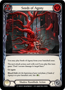 Seeds of Agony (Blue) [U-MON185-RF] Unlimited Rainbow Foil