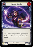 Aether Spindle (Yellow) [ARC127-R] 1st Edition Rainbow Foil