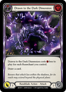 Drawn to the Dark Dimension (Red) [ARC097-C] 1st Edition Normal