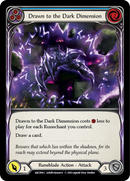 Drawn to the Dark Dimension (Blue) [ARC099-C] 1st Edition Rainbow Foil