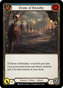 Drone of Brutality (Blue) [WTR166] Unlimited Rainbow Foil