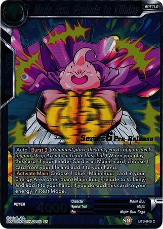 Majin Buu, Prelude to Villainy (Destroyer Kings) [BT6-046_PR]