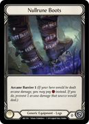 Nullrune Boots [ARC158-C] 1st Edition Normal