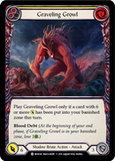 Graveling Growl (Yellow) [MON145-RF] 1st Edition Rainbow Foil