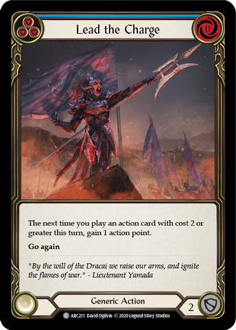 Lead the Charge (Blue) [U-ARC211] Unlimited Normal
