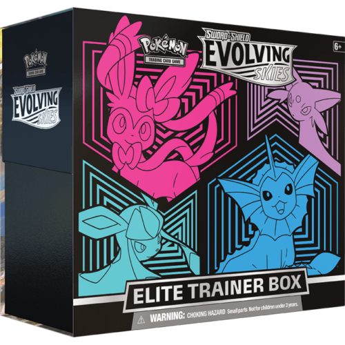 Evolving Skies - Elite Trainer Box Version (Sylveon, Espeon, Glaceon, Vaporeon)