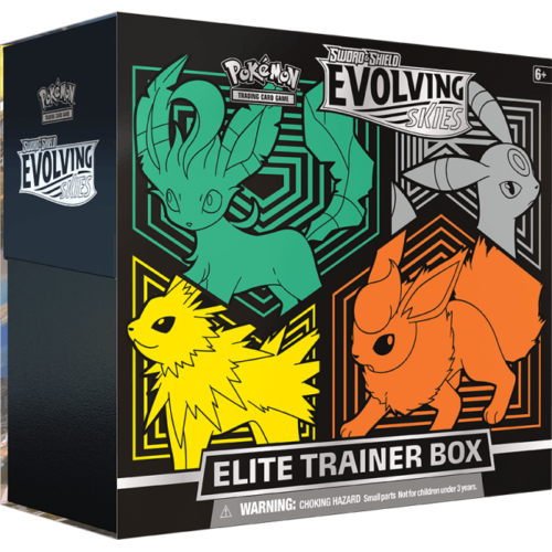 Evolving Skies - Elite Trainer Box Version (Leafeon, Umbreon, Jolteon, Flareon)