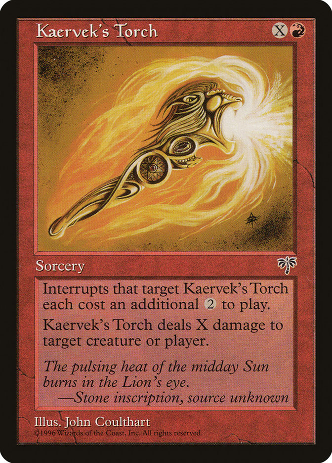 Kaervek's Torch [Mirage]