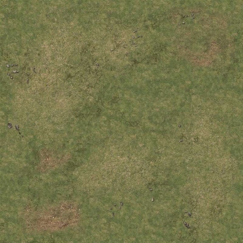 Grassy Fields Gaming Mat 2' x 2' - Version 1