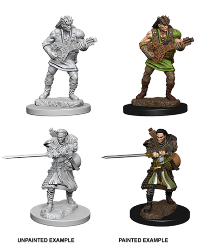 Nolzur's Marvelous Unpainted Miniatures 2x Male Human Bard