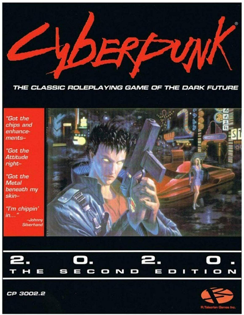 Cyberpunk 2020 Core Rulebook 2nd Edition