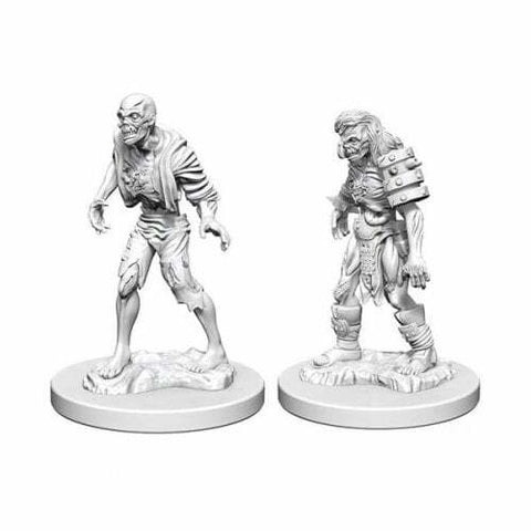 2x Zombies - Nolzur's Marvelous Unpainted Miniatures